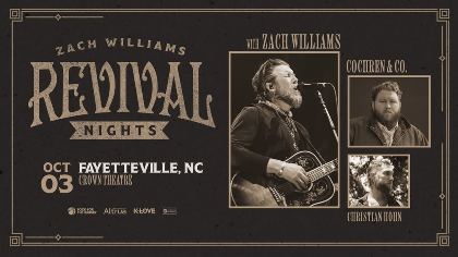 Zach Williams' Revival Nights Tour 2026 - Fayetteville