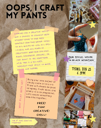OOPS, I craft my pants!