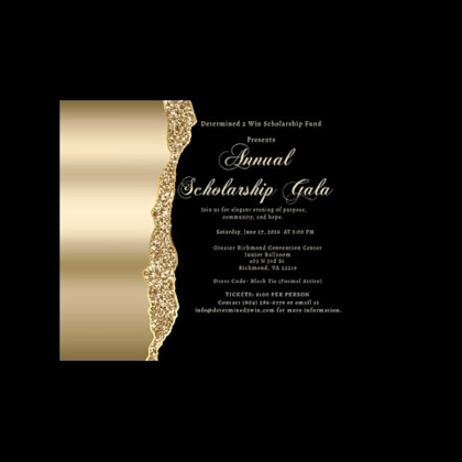 Determined 2 Win Scholarship Annual Gala