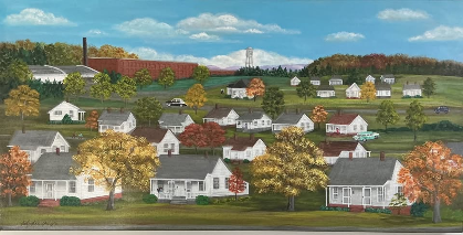 Mill Village Art Display