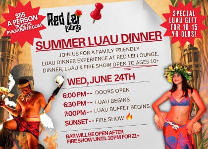 Summer Luau Dinner