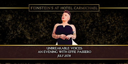 Unbreakable Voices: An Evening with Effie Passero