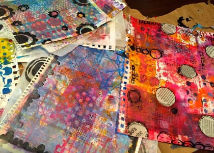 Prints, Patterns & Personal Pages: A Weekend Creativity Retreat