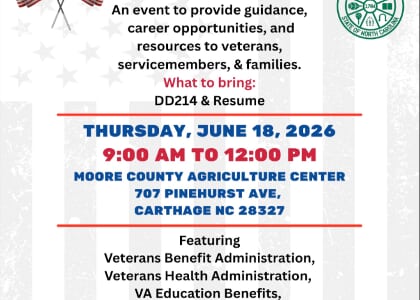 Moore County Veterans Career & Resource Fair