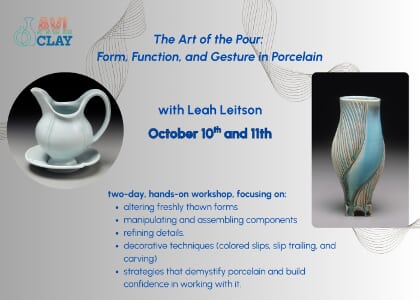 The Art of the Pour: Form, Function, and Gesture in Porcelain