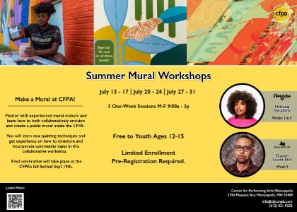 Voices of Tomorrow: Mural Workshop Series