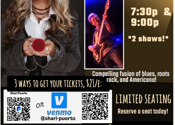 Shari Puorto Band & Doug Woolverton @ 49 West