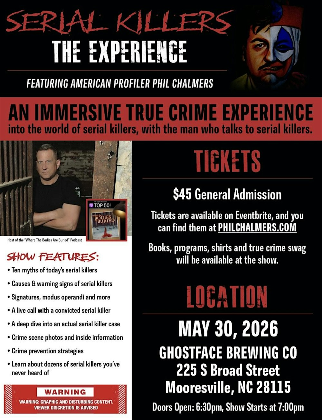 Serial Killers-The Experience with Phil Chalmers-Ghostface Brewing -NC