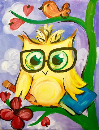 Back To School Owl