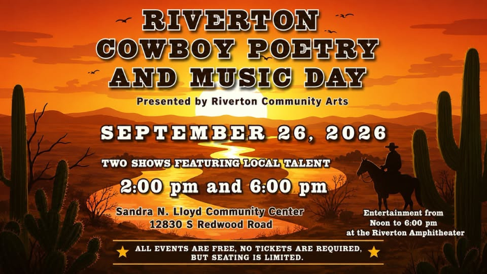 Riverton's Cowboy Poetry and Music Night
