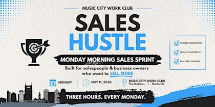 Sales Hustle - Wednesday Morning Sales Sprint
