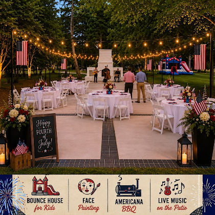 Stars, Stripes & Southern Nights! HBD America at Hotel Everett!