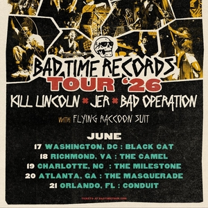 BAD OPERATION & Flying Raccoon Suit & Jer & Kill Lincoln