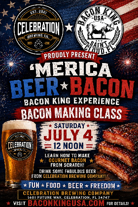The Bacon King Experience at Celebration Brewing Co.
