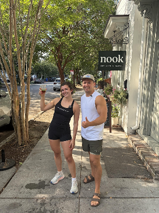 Made 2 Move Run & Coffee Club at Nook Tiny Cafe