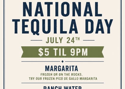 National Tequila Day at Half Step