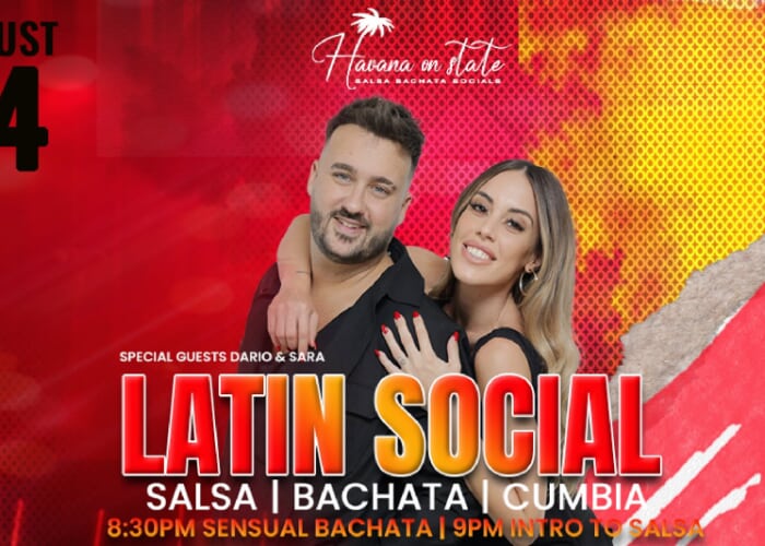 Beginner Salsa Dance Class + Social Dancing untill 1:30am!