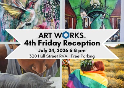4th Friday Art Shows and Opening Reception @ Art Works!