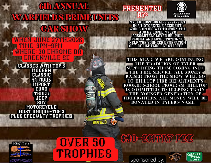 6th Annual Warfield's Prime Units Memorial Show
