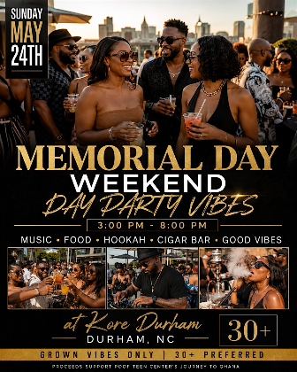 Memorial Day weekend Day Party VIBES AT Kore