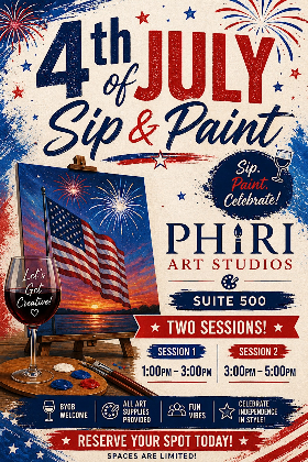 4th of July Weekend Sip & Paint