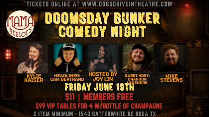 Doomsday Comedy at the Speakeasy