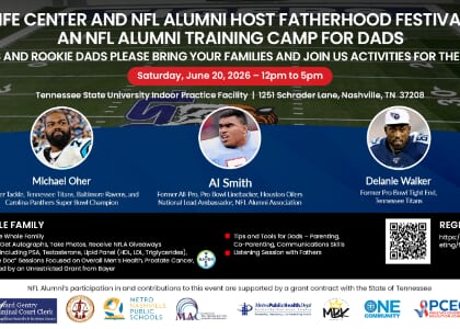Fatherhood Festival 2026 and NFL Alumni Training Camp for Dads