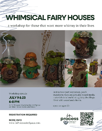 Fairy Jars: A Two-Part Workshop with Jennifer Blue