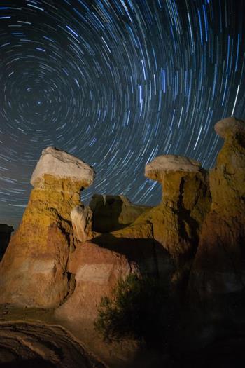 Night Sky Milky Way Photography Workshop At The Paint Mines Krdo Calendar