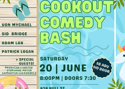 Cookout COMEDY Bash | Benchtop RVA