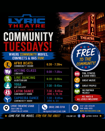 CommUNITY Tuesdays At The Lyric
