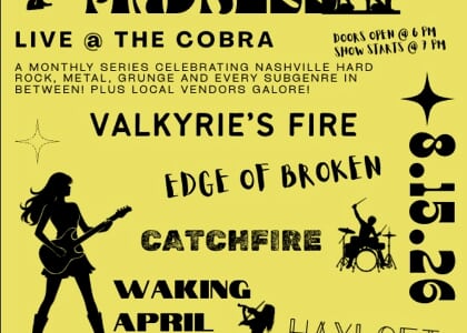 MCM Series: ALT ROCK + POP Show @ COBRA