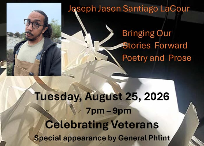 Celebrating Veterans with Joseph Jason Santiago LaCour at SatoriArts