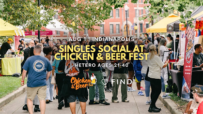 Singles Social at Chicken and Beer Fest Ages 21-40