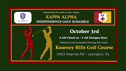 KAPPA ALPHA INDEPENDENCE GOLF SCRAMBLE
