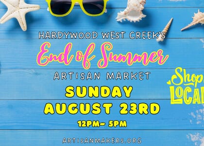 End of Summer Artisan Market at Hardywood