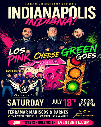 Los Pink Cheese Green Goes LIVE