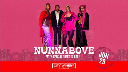 Nunnabove with Special Guest TC Cope