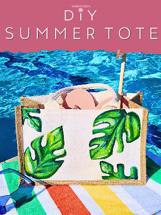 New* Monstera Leaf Tote Bag