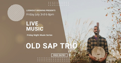 Friday Night Music Series with Old Sap Trio