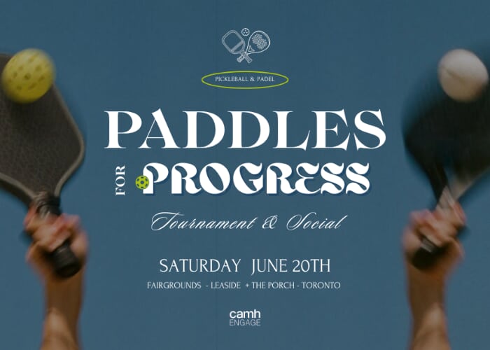 CAMH Engage's Paddles for Progress