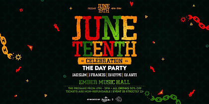 RVA Juneteenth Dayparty Celebration 2026 at Ember Music Hall