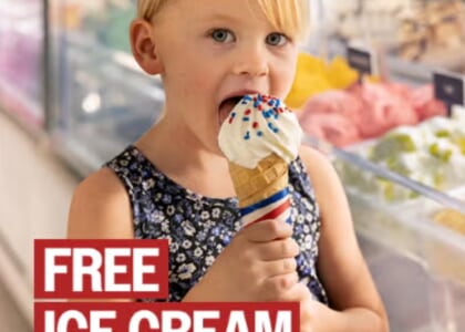 The Shops at Mission Viejo Kicks Ice Cream Party for America's Birthday!