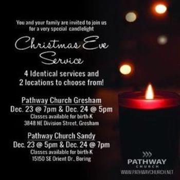 Candlelight Service Christmas Eve, Beaverton, Oregon 2021