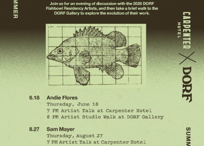 DORF Artist Talks & Walks