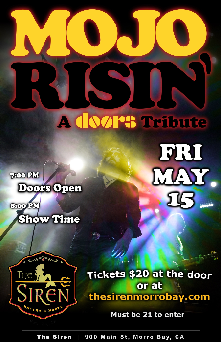 Mojo Risin' (A Tribute To Jim Morrison and The Doors!)