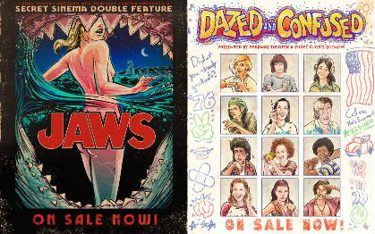 Secret Sinema: Jaws & Dazed and Confused