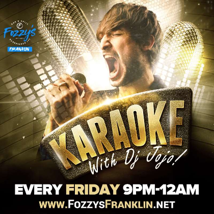 Karaoke Night With Dj Jojo