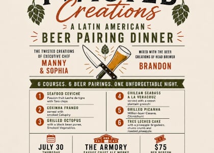 Twisted Dinner - A 6 course meal