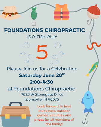 Foundations Chiropractic 5th Anniversary Celebration